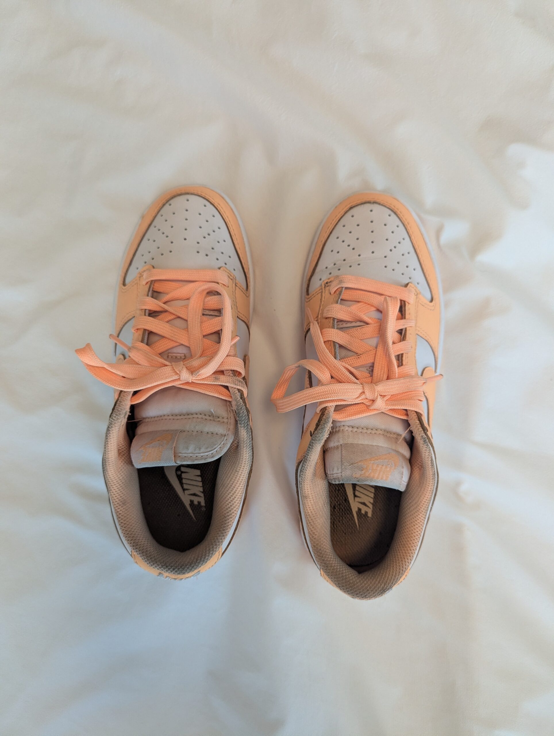 Peaches and Cream Dunks Women's 7.5 - Image 3